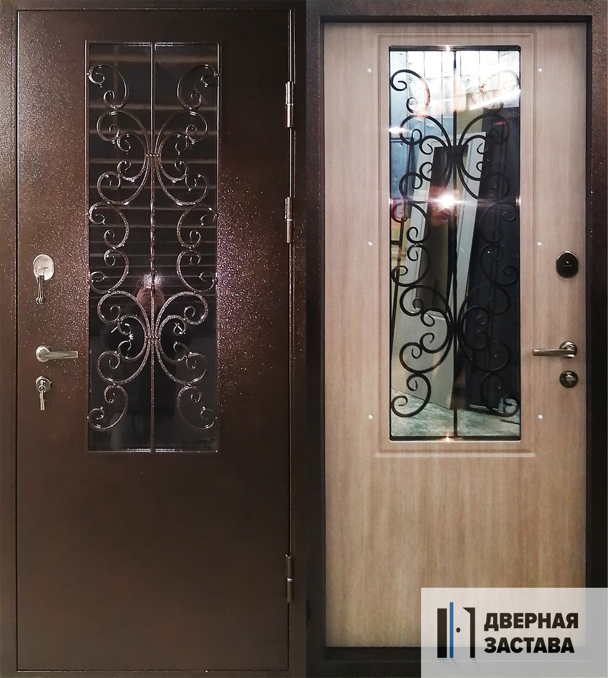 Входная дверь белорусского производства Колифорния